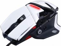 Picture of Игровая мышь Mad Catz R.A.T. 4+ белая (PMW3330, USB, 9 кнопок, 7200 dpi, красная подсветка)